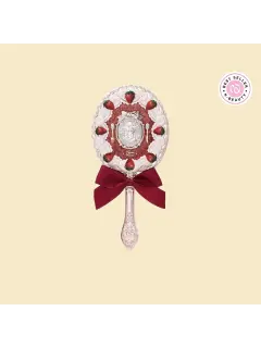 Strawberry Cupid Hand Mirror Red