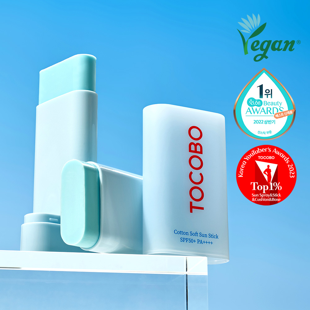 TOCOBO - Cotton Soft Sun Stick SPF50 PA++++ | Barra Solar